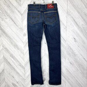 Kimes Ranch Jeans Mens 30x34 Roger Straight Leg Stretch Slim Ranch Farm Rodeo